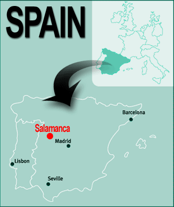 Dónde está Salamanca