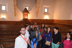 Visita al Aula de Fray Luis de León en el Edificio Histórico de la Universidad