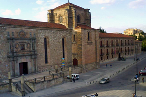 Vista general del Colegio Mayor Arzobispo Fonseca y de su Hospedería